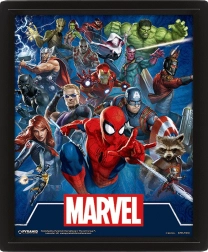 3D billede Marvel