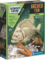 Clementoni Science & Play ArcheoFun: piratfisk, der lyser i mørket