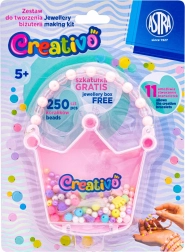 Astra perlesæt Krone