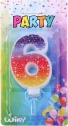 Festlys nummer 6 Stjerner