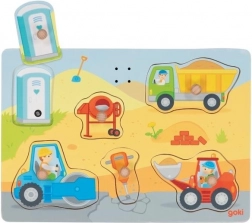 GOKI trælydpuslespil byggeplads