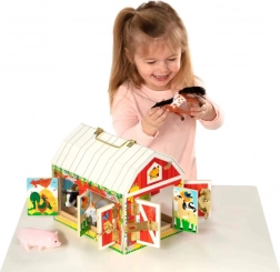 Legebonde med låse og dyr