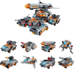 Qman Thunderbolt Chariot byggesæt 8-i-1