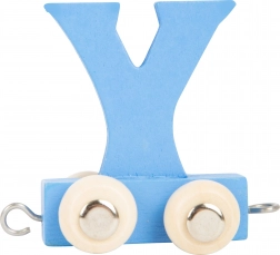 Trætog med bogstavet Y – farverig vogn small foot