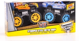 Sæt med terrængående biler Monster Wheel 12 stk.