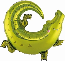 Folieballon Krokodille