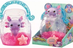 Animagic lysende axolotl i akvarium