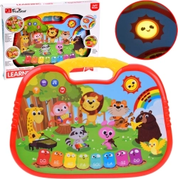 Interaktive læringstangenter med dyr og melodier