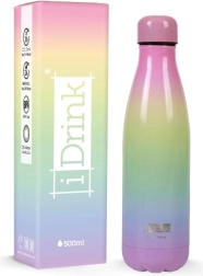 Pastelfarvet termoflaske med lang varmebevarelse