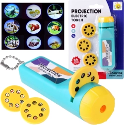 Børne-projektionslygte med 24 billeder