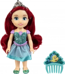 Disney Princess dukke med kam 15 cm