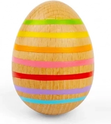 bigjigs toys træt musikägg – stribet