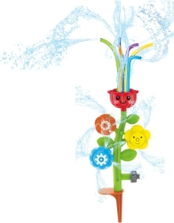 Sprøjtevandende haveblomst