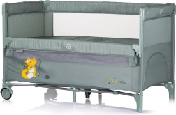 Rejseseng til børn Relax Basil med nedfældelig side