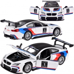 Metalmodel BMW M6 GT3 1:32 med lys og lyd
