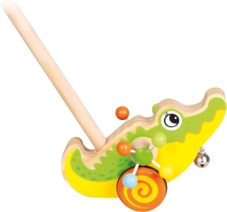 Bino Skubbelegetøj Krokodille på pind