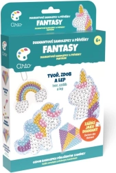 Arto diamantklistermærker og vedhæng – fantasysæt