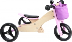 Træ-løbecykel 2-i-1 pink small foot