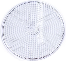 Skabelon (plade) til strygeperler – stor cirkel - 1 stk.