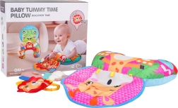 Sensorisk babypude i U-form giraf med legetøj