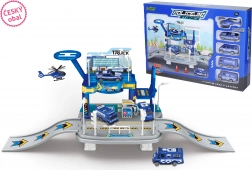 Garage – politistation med tankstation 65 cm, tjekkisk emballage