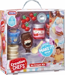 Is-sæt LITTLE TIKES Creative Chefs med 17 tilbehør