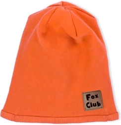 Babyhue i bomuld Nicol Fox Club orange