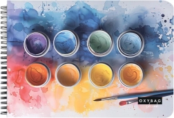 Skitseblok A3, 40 ark, 190 g/m² Colour