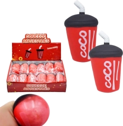 Antistress klemmebæger cola 12 cm