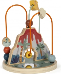 Motorisk labyrint med spejl med dinosaurmotiv fra Small Foot