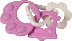 Bidering formet som en lyserød bjørnepote