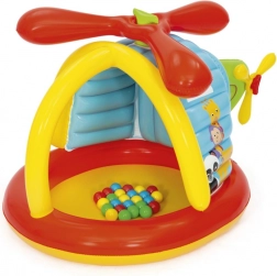 Oppustelig helikopter FISHER-PRICE med bolde