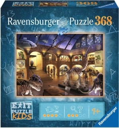 RAVENSBURGER EXIT – Nat på museet: escape-puslespil for børn (368 brikker)