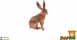 Plastfigur af markhare 6 cm