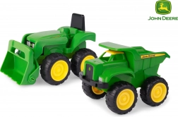 Sæt til børn: JOHN DEERE traktor med tipvogn 16 cm