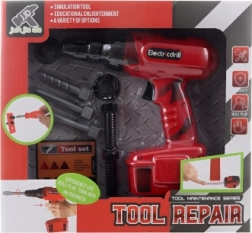 Børne boremaskine på batteri med tilbehør