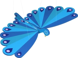 Træ-flyvende påfugl VILAC – hængende dekoration