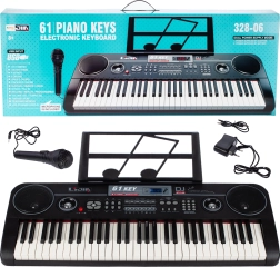 Elektroniske orgler 61 tangenter + mikrofon