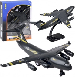 Militært transportfly med effekter