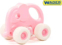 Glad Elefant Bil til Tumlinger - Lyserød