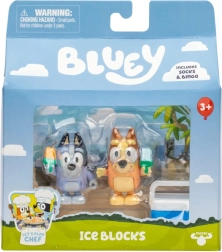 Bluey-figurer med ispinde