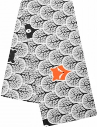 Flannelble til børn med skovdyr-print New Baby