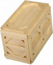 Træ Sparegris i Høneform