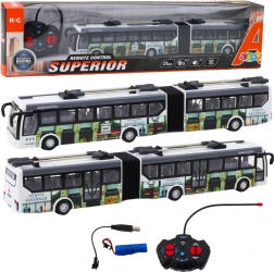 Fjernstyret bytrolleybus med lys