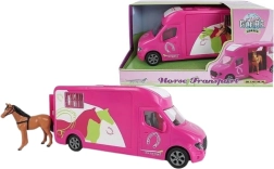 Pink hestetransporter til børn
