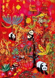 Puslespil pandaer 1000 brikker MAGNOLIA