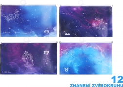 Mappe med lynlås A5 - Stjernetegn