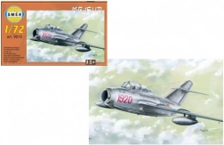 Plastmodel af fly MiG-15 UTI 1:72