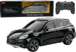 RC bil 1:24 Rastar Porsche Cayenne Turbo Sort
