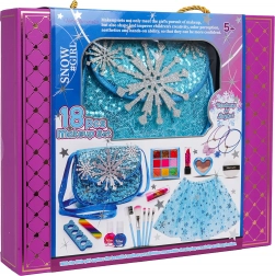 Makeupsæt til børn med isblå tylskørt